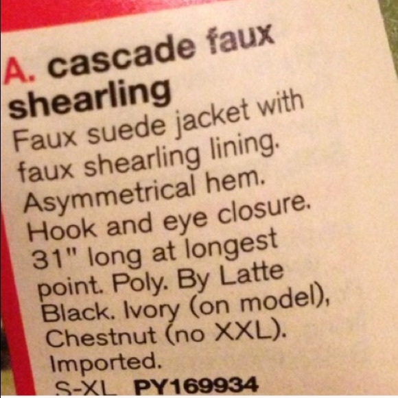 ❗️MAKE OFFER❗️(NWOT) Cascading FauxFur Winter Coat - Picture 8 of 8